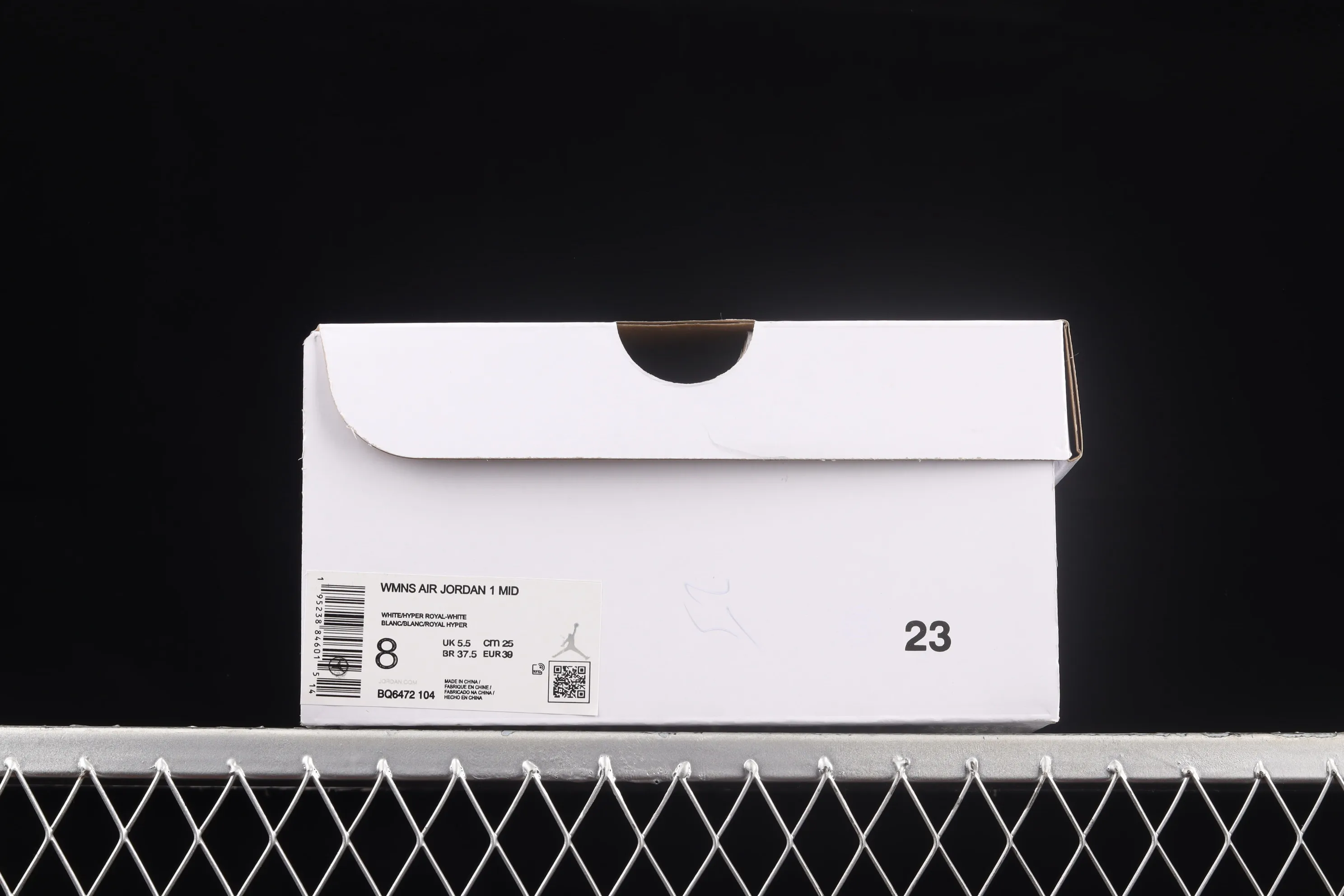 All Categories Air Jordan Jordan Series Basketball Shoes Air Jordan 1 Mid Differentiated Versions Air Jordan 1 Mid AJ1 Joe 1 Kentucky Blue Zhongbang Basketball Shoes BQ6472-104